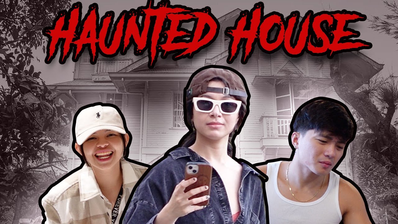 DINNER AT LAPERAL HAUNTED HOUSE! | Ward Reinalyn