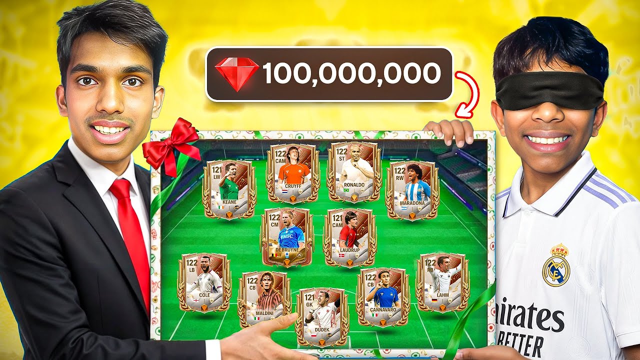 We Built The World’s BEST Team Blindfolded! (GONE WRONG!) - FC Mobile 