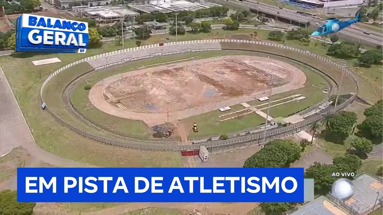 Est&aacute;dio de Sobradinho passa por reforma com pista padr&atilde;o internacional | Balan&ccedil;o Geral DF