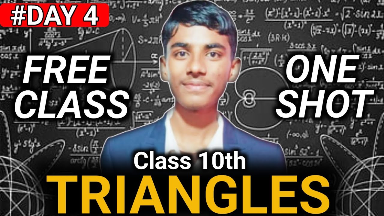 Class 10 Maths Chapter 6 Triangles | One Shot Full Chapter | NCERT Complete Explanation