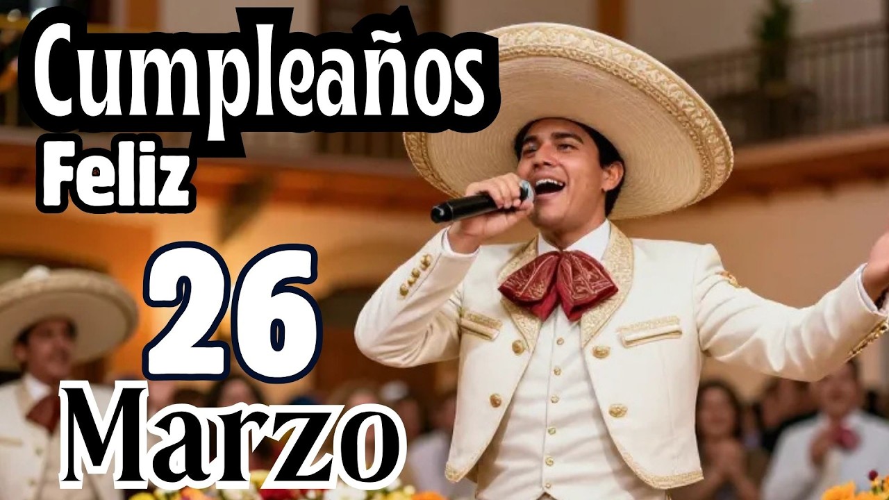 AS&iacute; te Cantamos Cumplea&ntilde;os Feliz - Canci&oacute;n de Feliz Cumplea&ntilde;os  para ti - Las Ma&ntilde;anitas 26 de Marzo