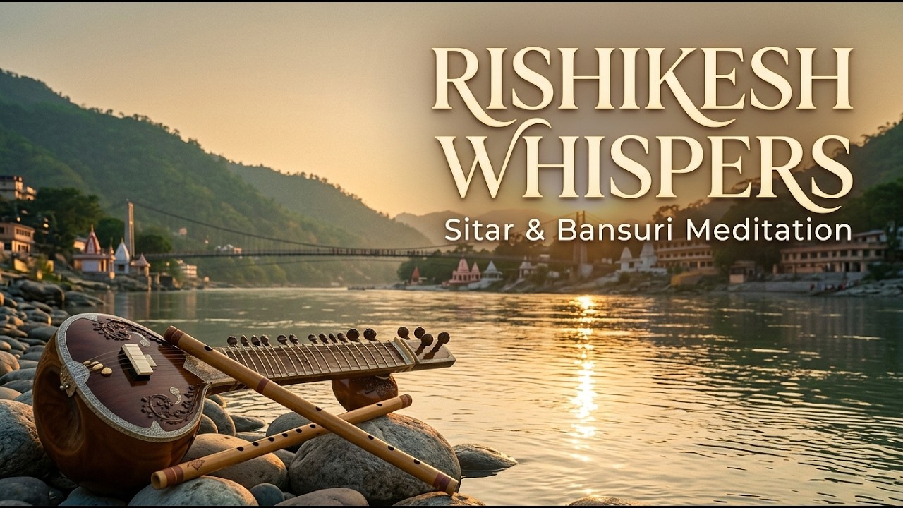 Sacred Strings & Flute | 1 Hour Deep Meditation Music for Yoga & Relaxation