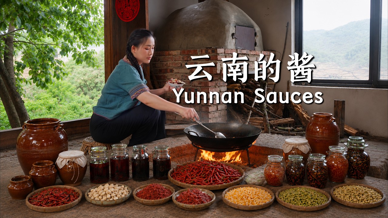 Homemade Sauce Collection | The Yunnan Flavors That Make Every Meal Better【滇西小哥】