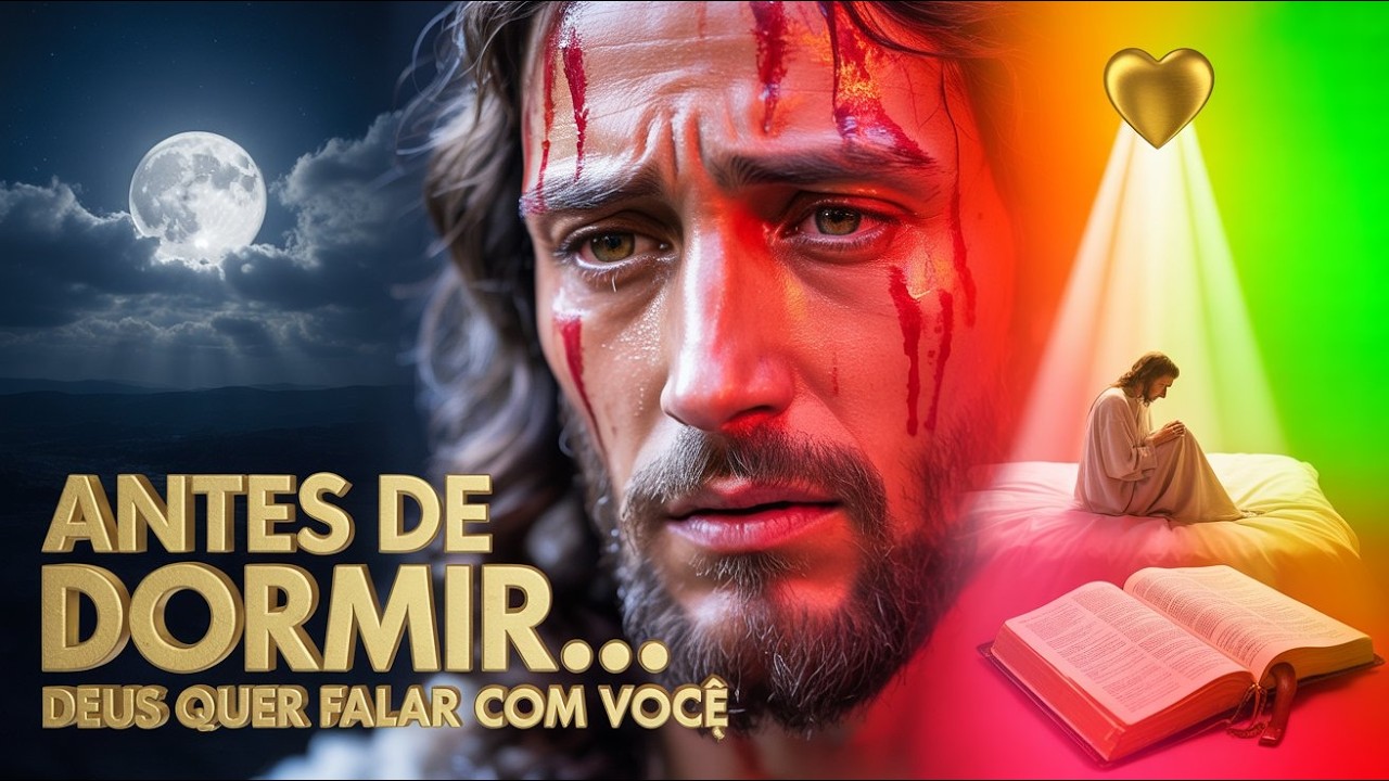 DEUS DIZ: ANTES DE DORMIR, DEUS QUER QUE VOCÊ OUÇA ISSO: 90% DAS PESSOAS IGNORAM ESSA VOZ