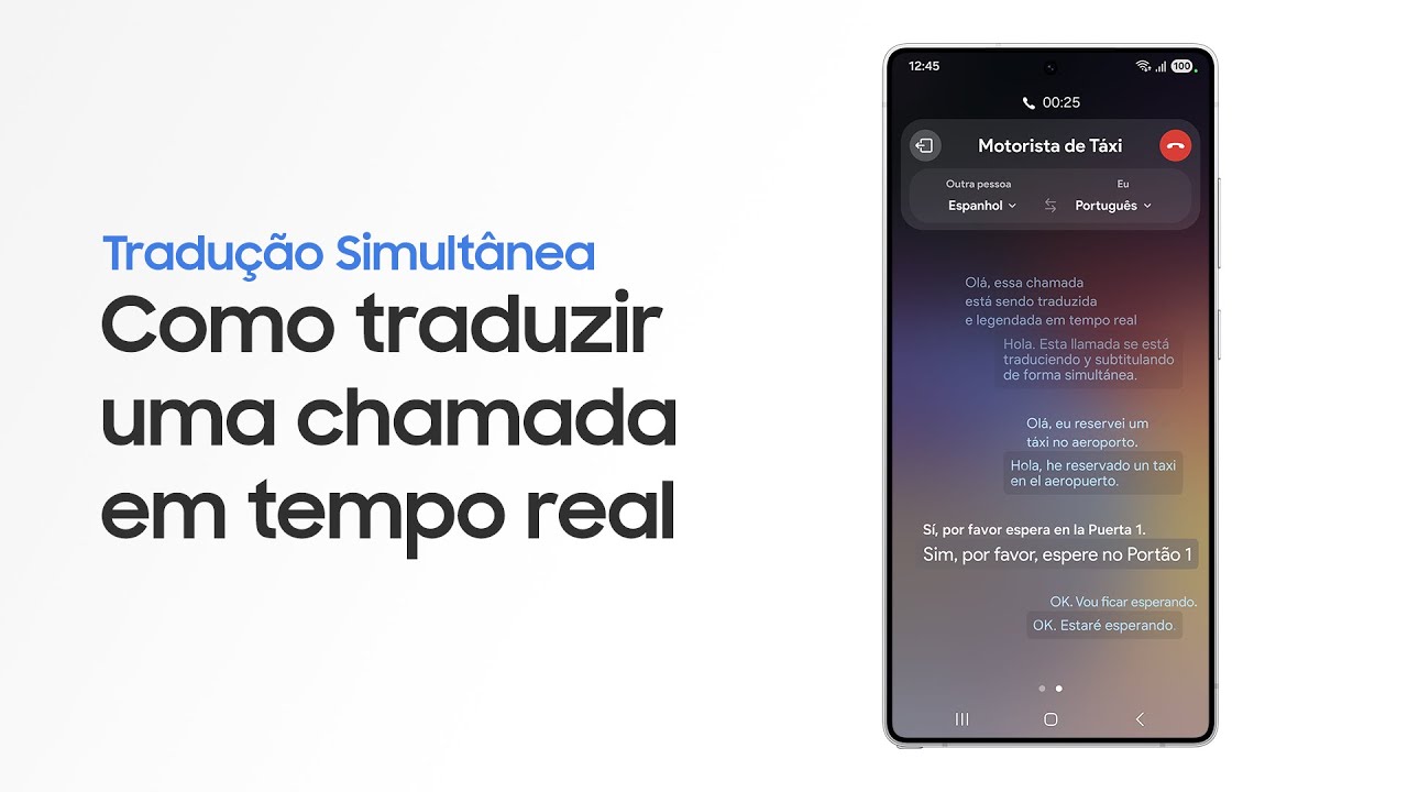 Como usar a Tradução Simultânea | Galaxy AI | Galaxy S25 Series | Samsung