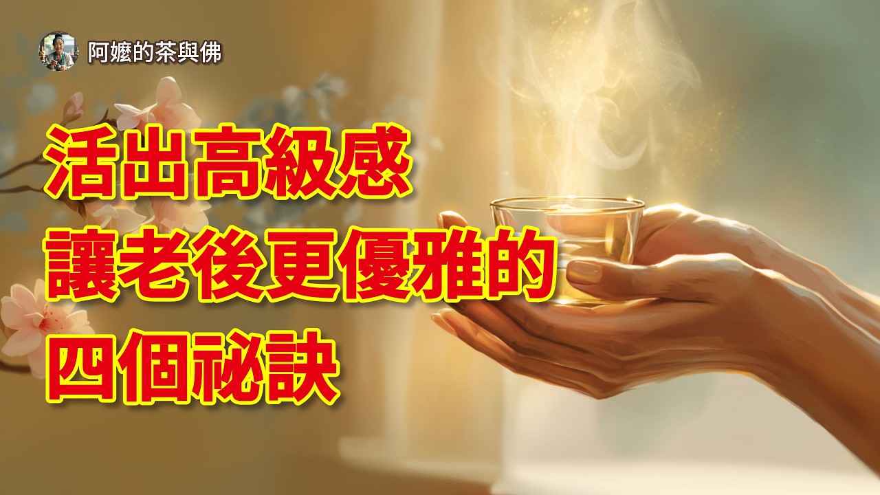 同樣流逝的時光,為何有些長者的每一天特別優雅?(剎那美學)