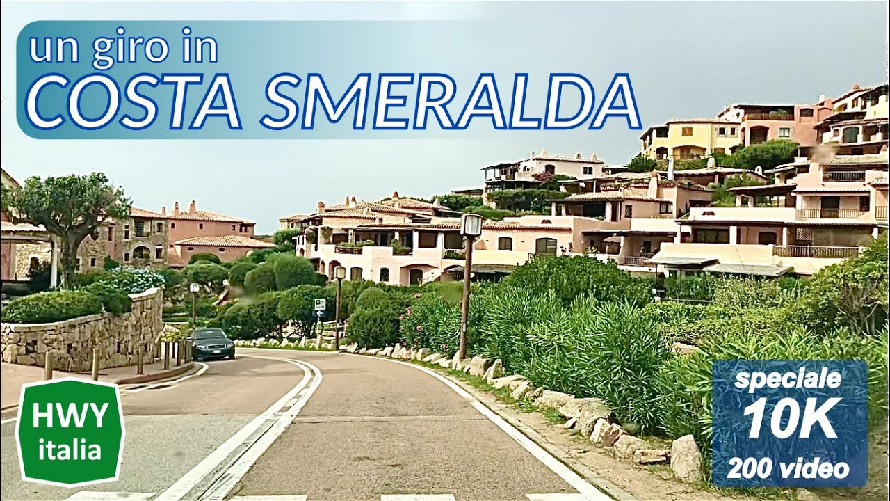 SPECIALE 10k iscritti - 200 video | Un giro in COSTA SMERALDA | Arzachena - Porto Cervo - Olbia