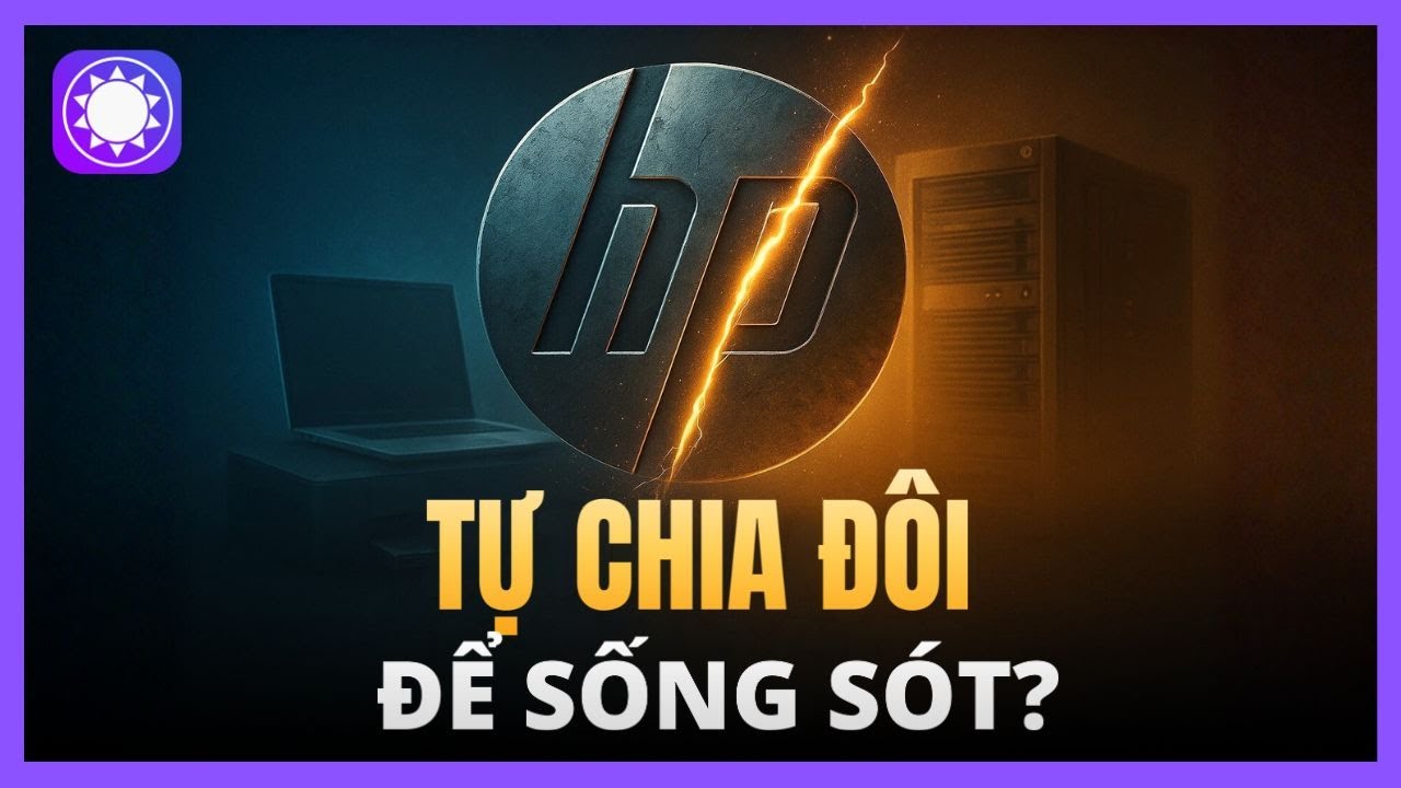 Vì sao một công ty vĩ đại như HP lại phải tự chia đôi để sống sót?
