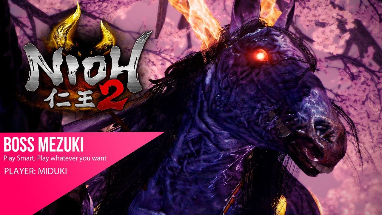 NIOH 2 BOSS - Mezuki (Twilight) | No Damage