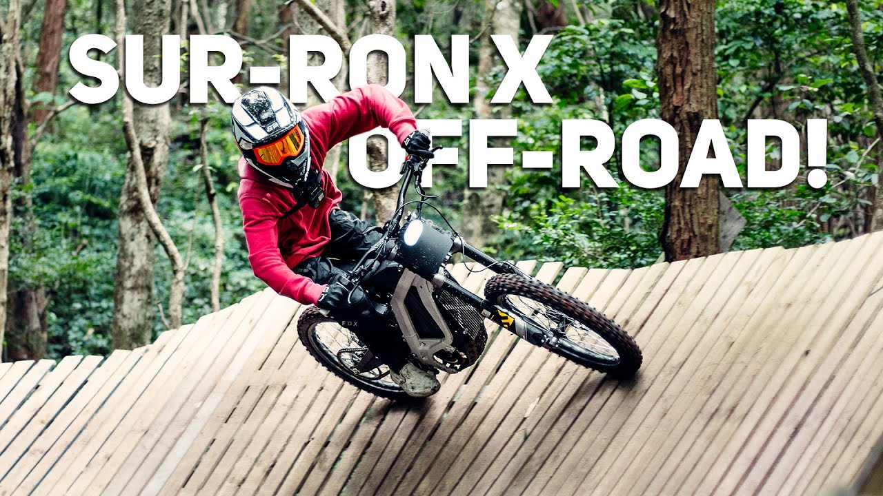 2022 Sur Ron X Off-Road | Sur Ron VS Downhill Mountain Biking!