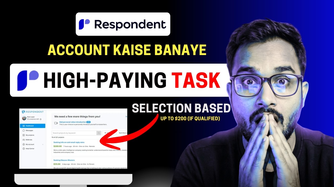 Respondent.io Real Review 2026 | Kya Isse Sach Me Paise Milte Hai?