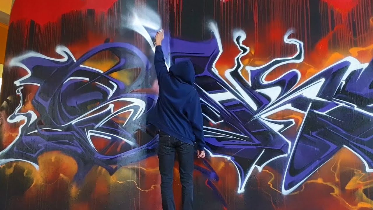 SKARE x KOBRAPAINT (official graffiti video)