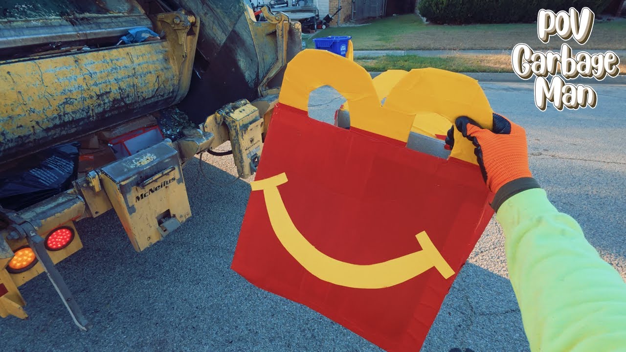 POV: Garbage Man - Manually Trash Collector | 4K Full UHD