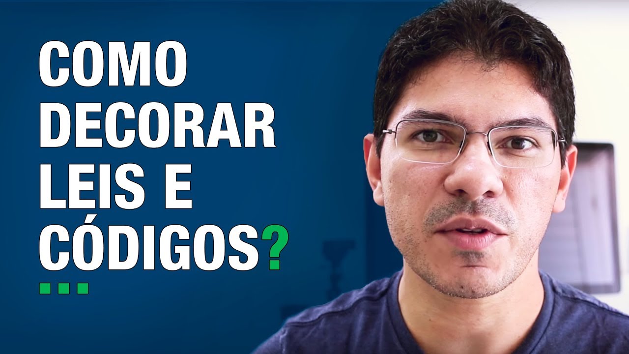 [Dúvida] Como decorar as leis | Concursos | Gerson Aragão