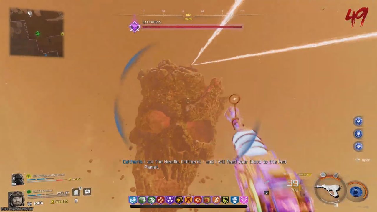 Bo7 Astra Malorum Boss fight round 49