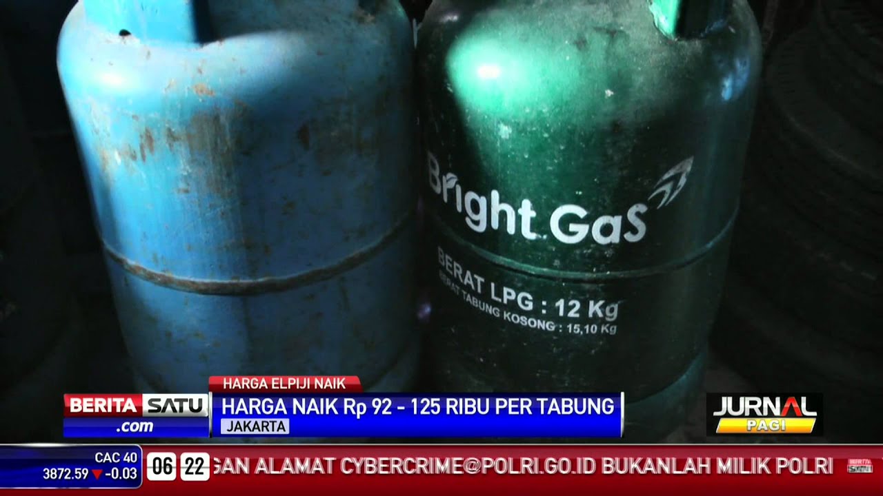 Harga Naik Rp 92.000 -  Rp. 125.000 Per Tabung