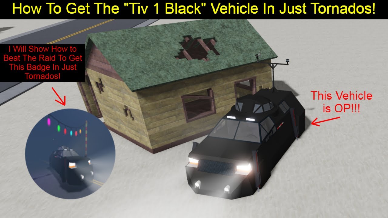 How To Get The New Tiv 1 Black Interceptor In Just Tornados!