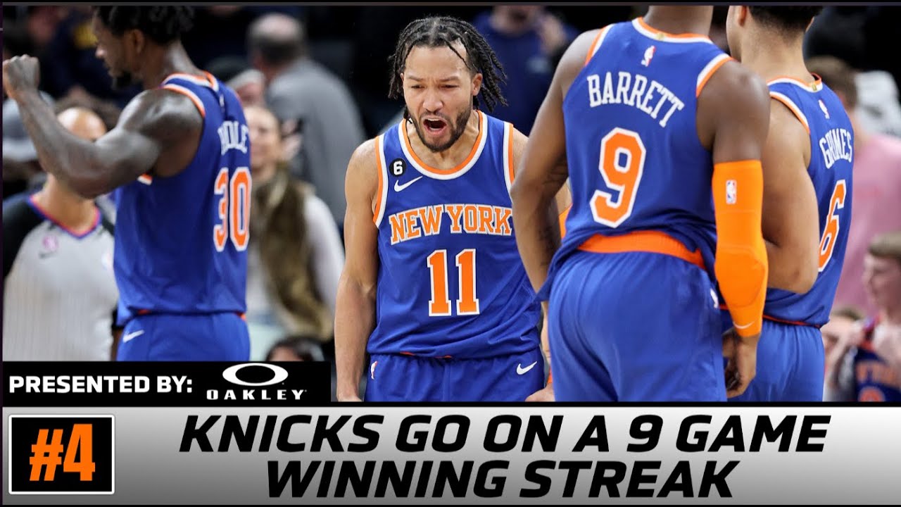 Top 10 Moments of the 2022-23 Knicks Season #4 Knicks Go On A 9 Game Winning Streak