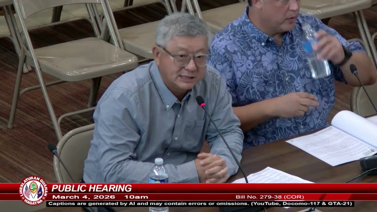 Public Hearing - Senator Christopher M. Duenas - March 4, 2026  10am