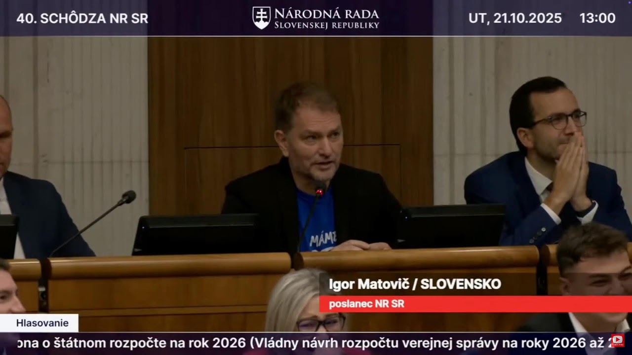 Igor Matovič v rozprave k rozpočtu
