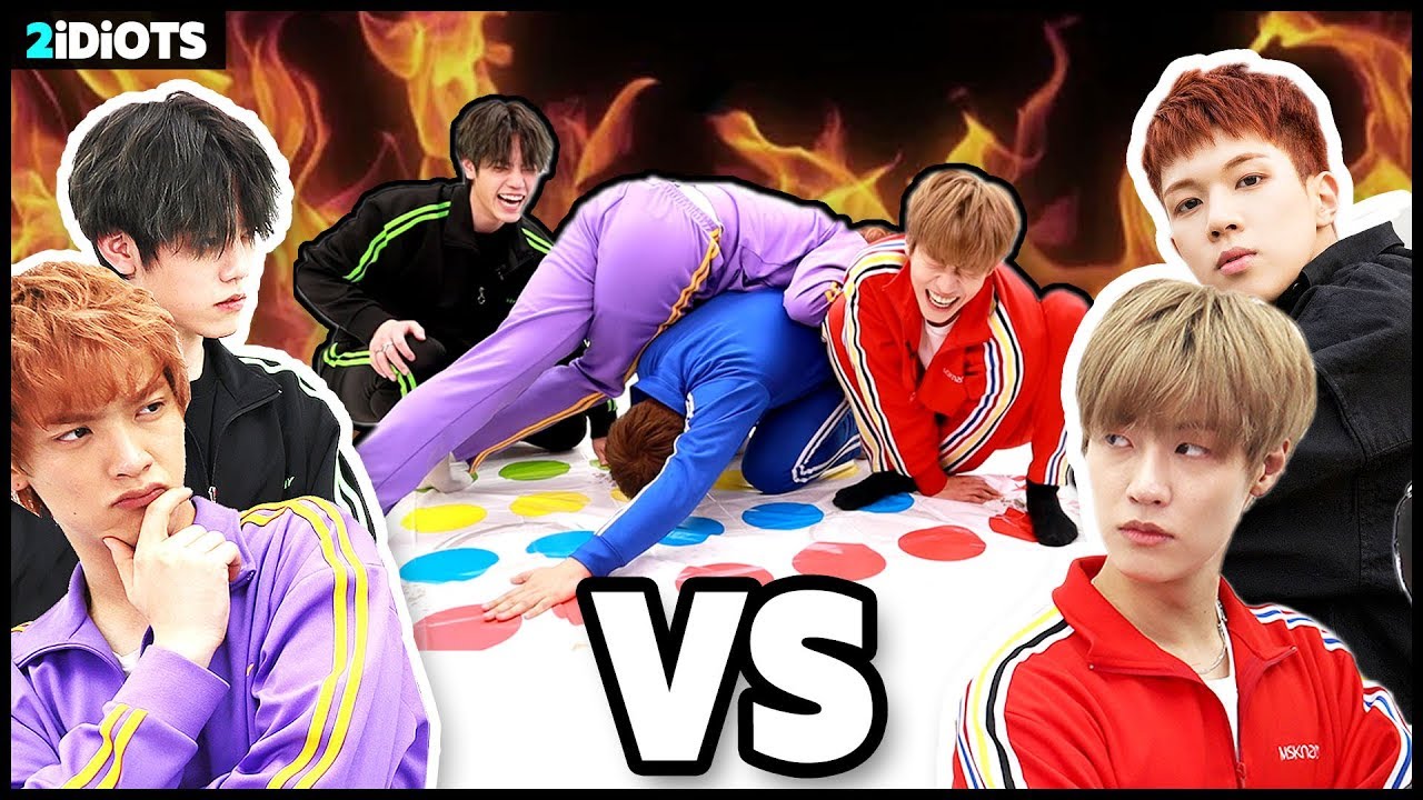 *우정파괴* 트위스터 게임 도전😂Twister Games Challenge with 엔플라잉ㅣ두얼간이(2 idiots)ㅣ엔플라잉(N.flying) 재현 차훈