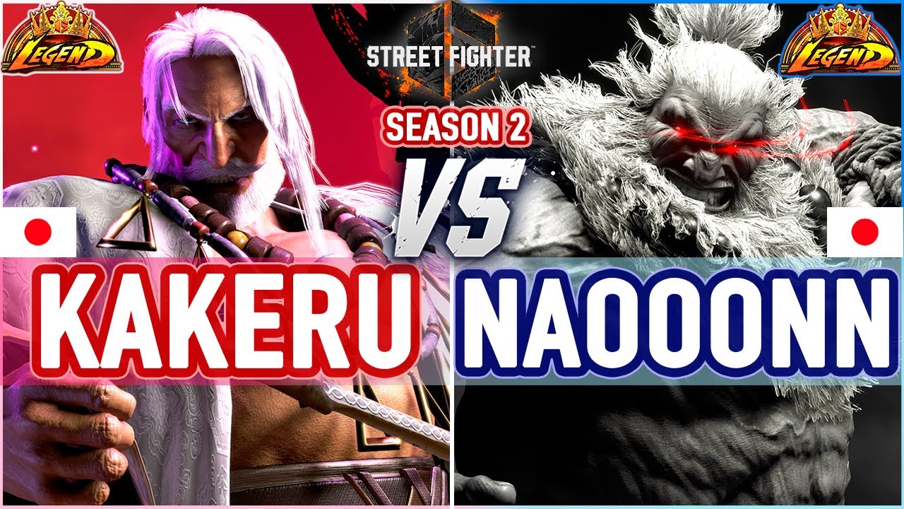 SF6 🔥 Kakeru (JP) vs Naooonn (Akuma) 🔥 SF6 High Level Gameplay