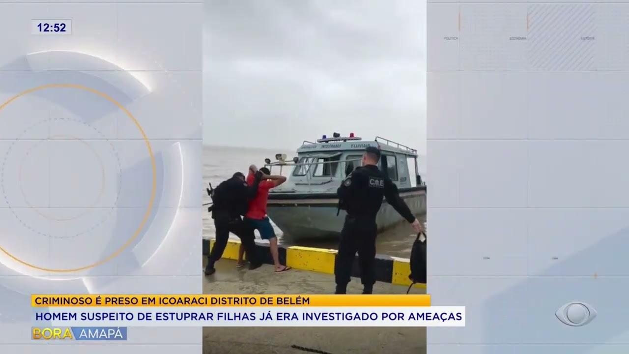 Homem suspeito de estuprar filhas é preso; ele já era investigado por ameaças