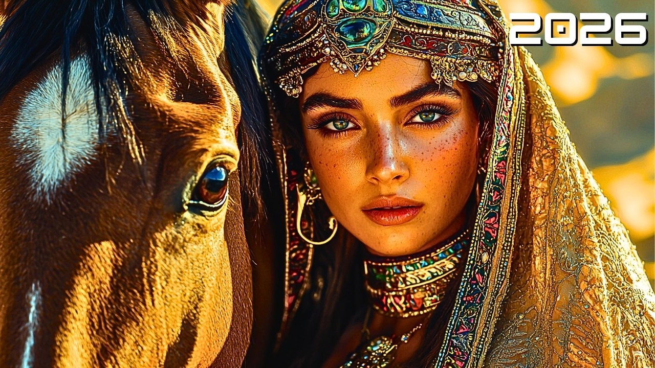 Cafe Anatolia - Golden Shadows Across the Sahara: Tranquil Ambient Journey