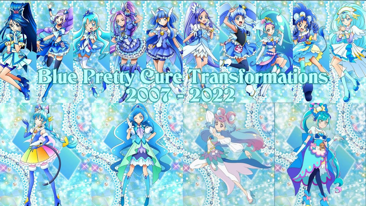 Blue Precure Transformations (2007 - 2022)