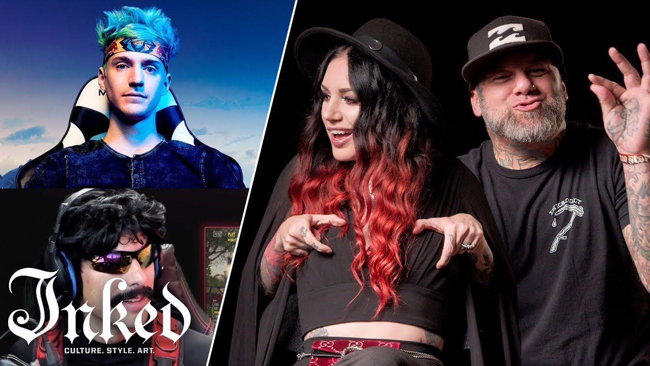 Tattoo Artists React To Twitch Streamer's Tattoos | Tattoo Artists React