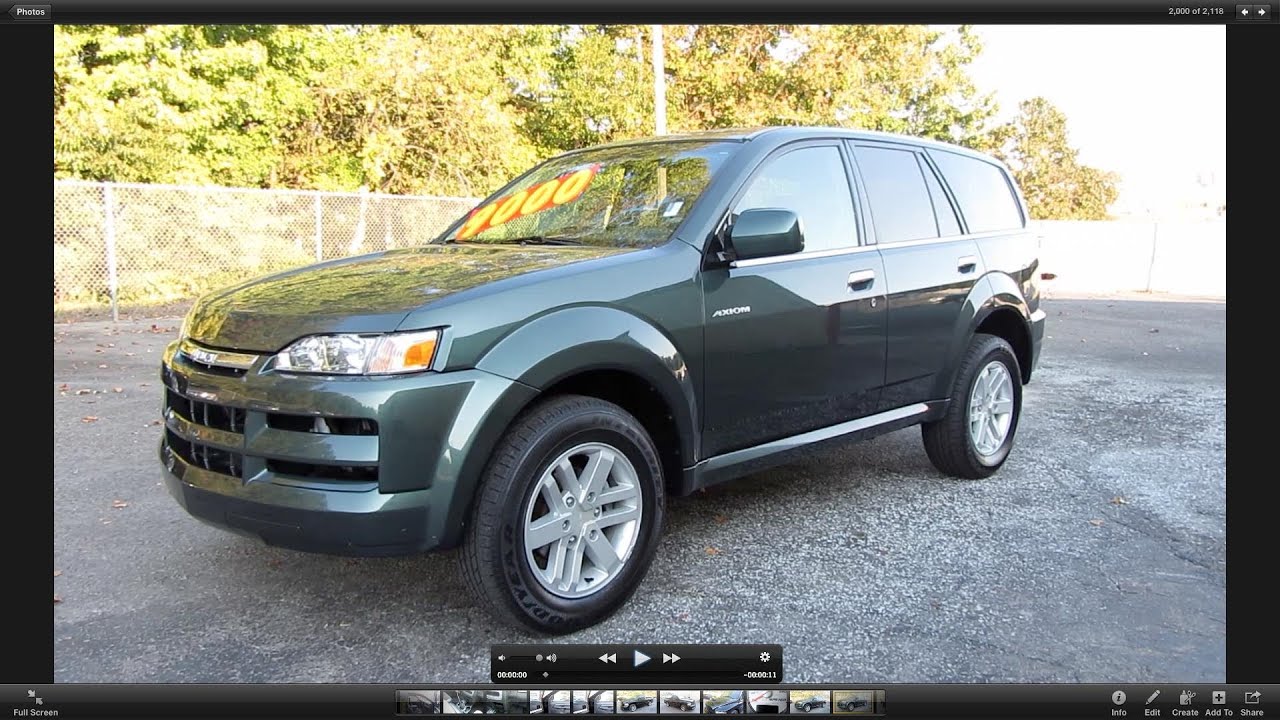 2004 Isuzu Axiom Start Up, Engine, and In Depth Tour