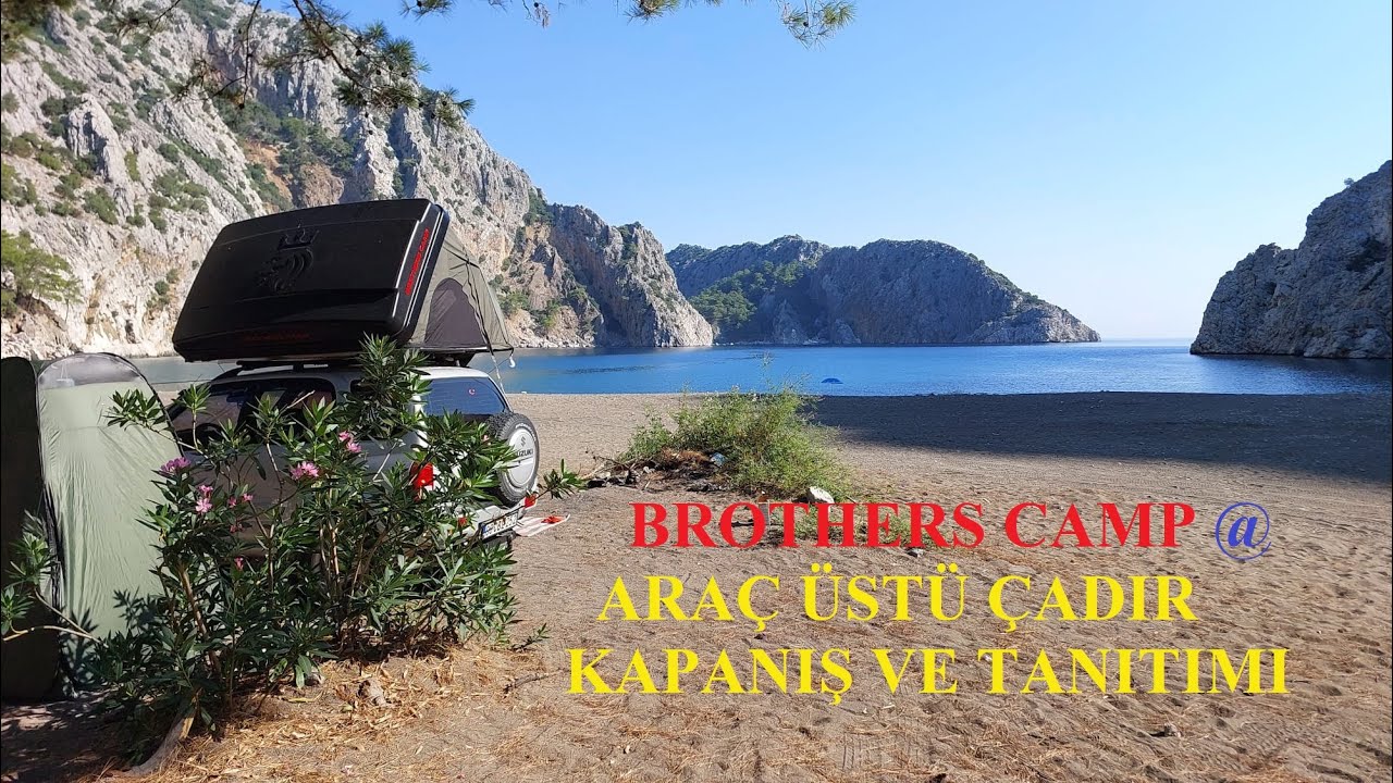 BROTHERS CAMP ARAÇ ÜSTÜ ÇADIR KULLANICISINDAN KAPANIŞ VE TANITIMI #brothers   #araçüstüçadır #çadır