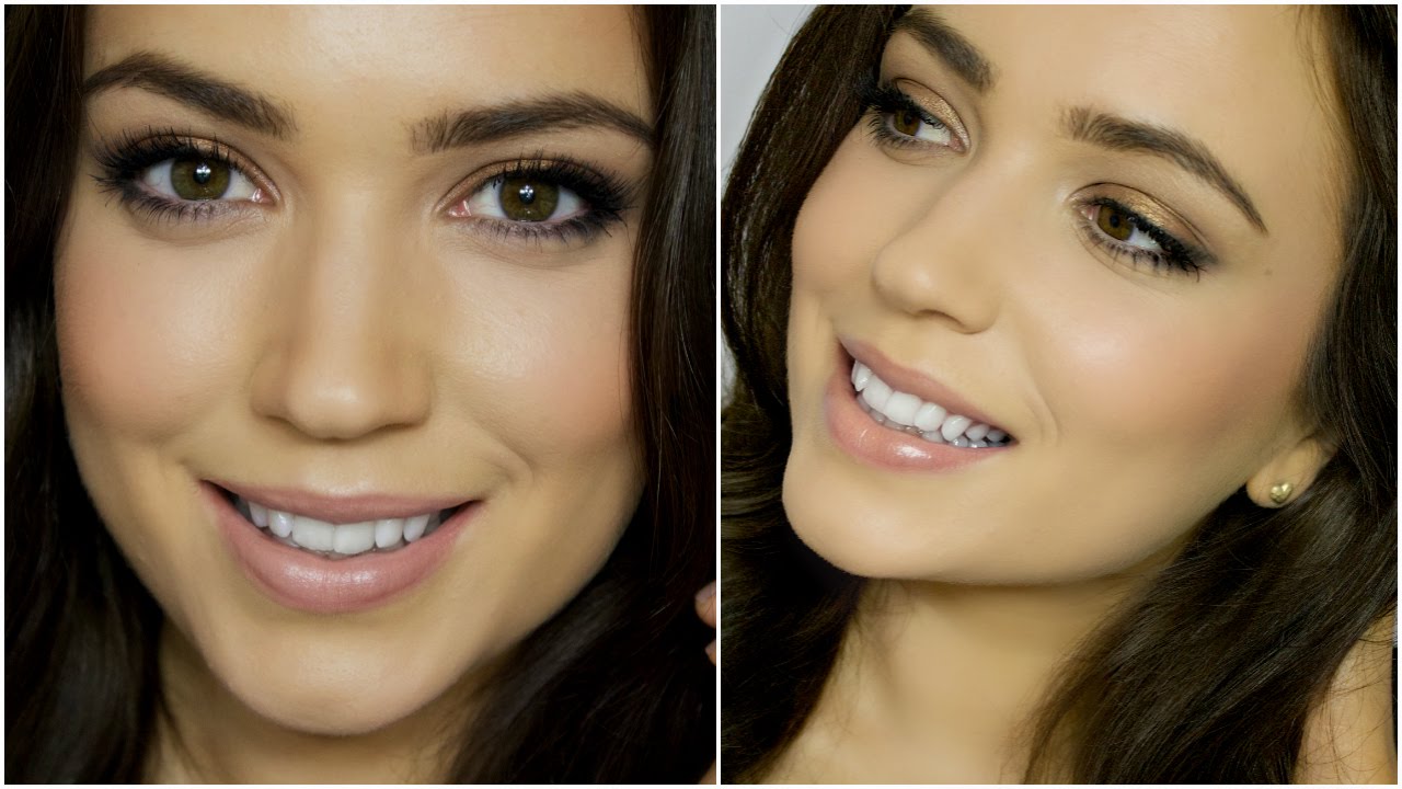 Золотистый смоки-айз | Maybelline The Nudes | Розыгрыш