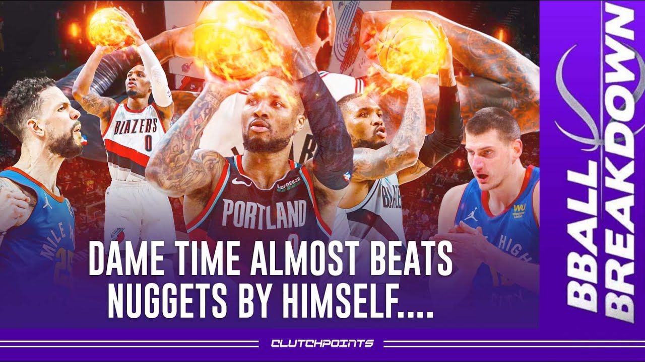 Damian Lillard INSANE 3’s ALMOST Beat Nuggets By Himself | Game 5 Denver vs Portland 2021 Playoffs