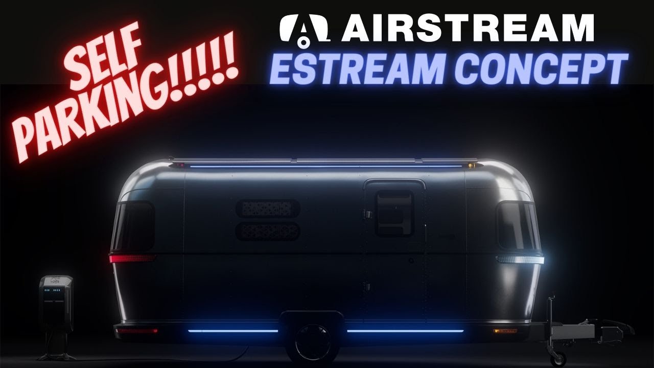 Airstream Concept Estream at 2022 Tampa RV Supershow Florida Tour Walk Through with DEMO!!!