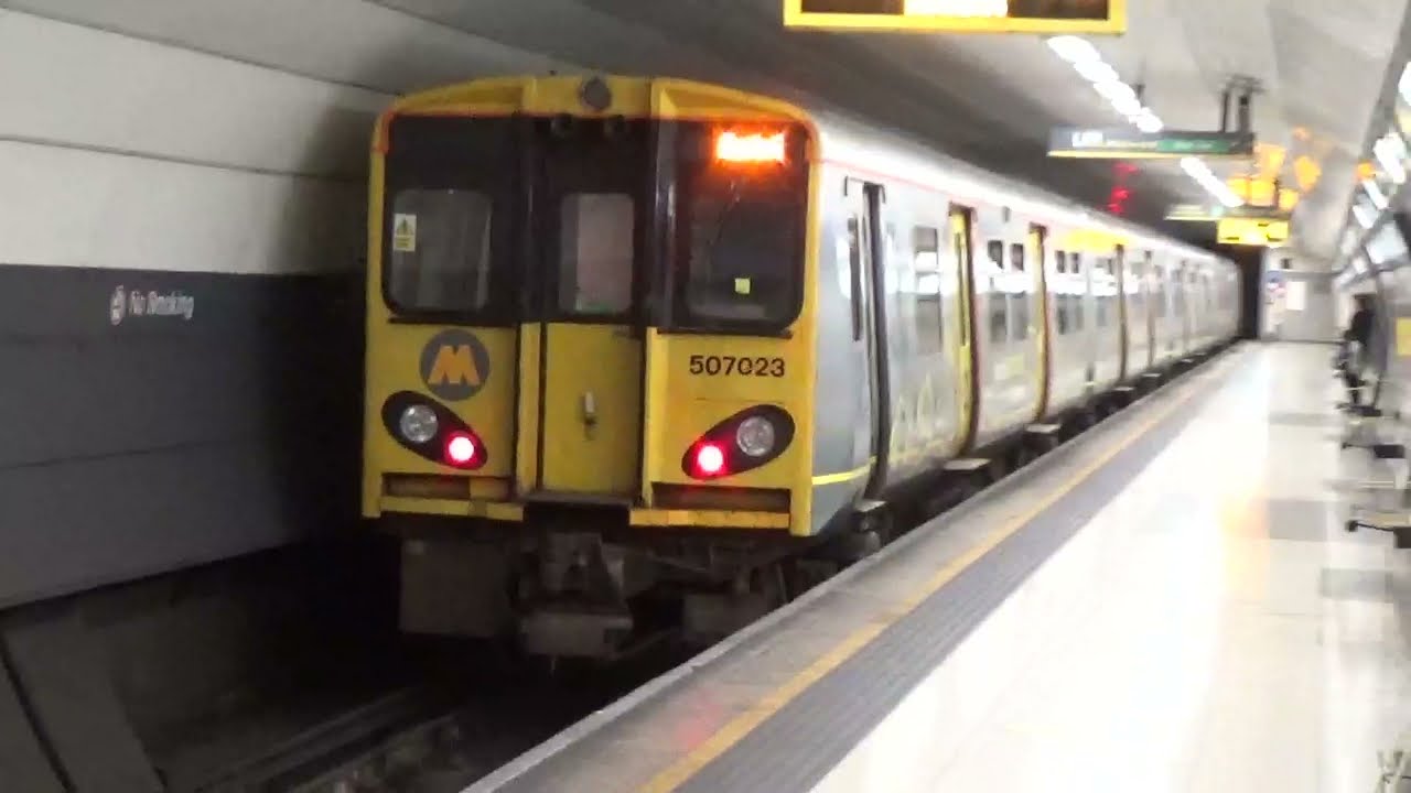 British Railways 2021-Class 507+508 EMU West Kirby, Hoylake & Hamilton Square including a train ride
