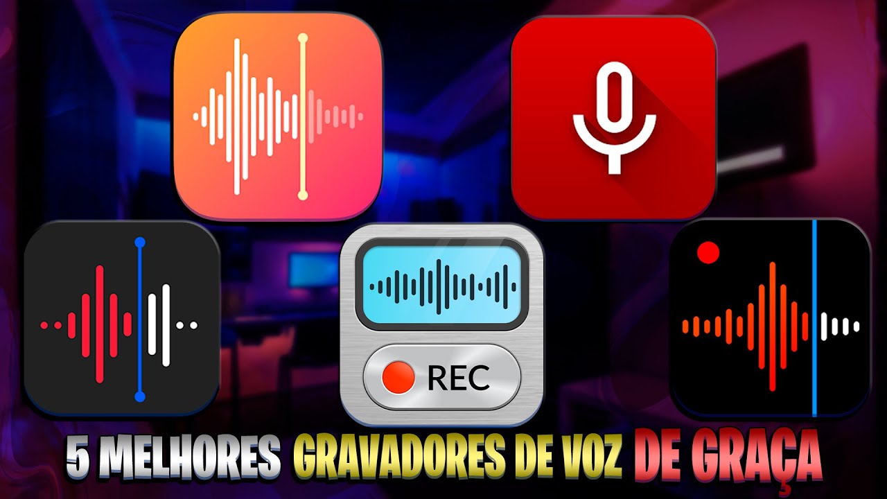 Os 5 Gravadores de Voz 𝗠𝗔𝗜𝗦 𝗧𝗢𝗣𝗦 𝗲 𝗚𝗥Á𝗧𝗜𝗦 𝗽𝗮𝗿𝗮 𝗼 𝘀𝗲𝘂 𝗣𝗖/𝗖𝗲𝗹𝘂𝗹𝗮𝗿!