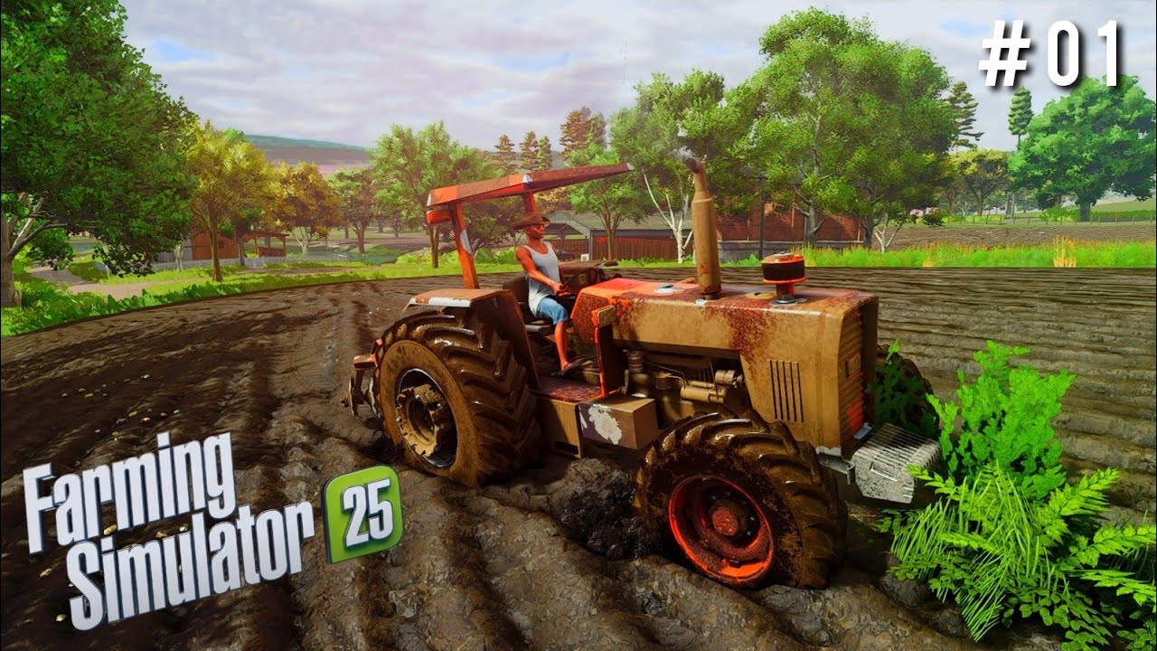 First day on the abandoned farm/survival/Farming Simulator 25