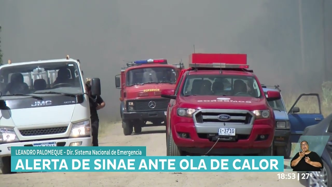 Preocupa al SINAE la posibilidad de incendios ante la ola calor