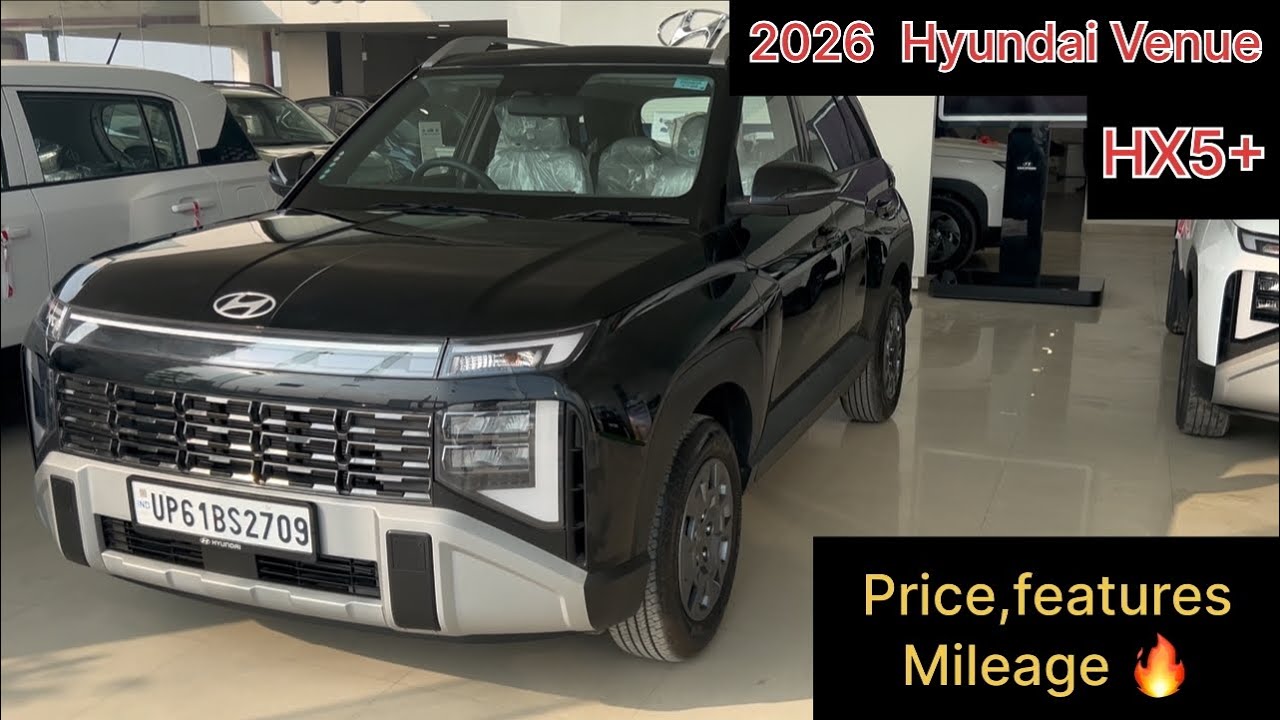2026 New Hyundai Venue HX5+ 🔥 Full Review in Hindi | Features, Mileage, Price?”
