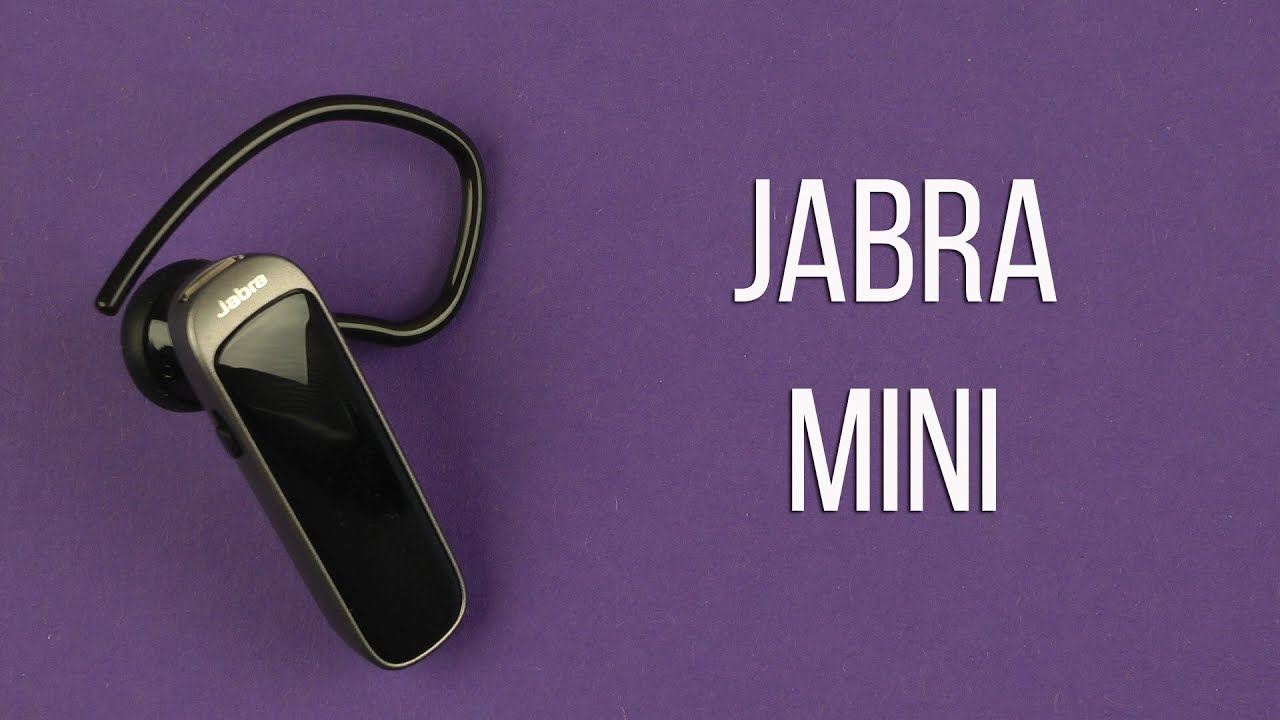 Распаковка Jabra Mini