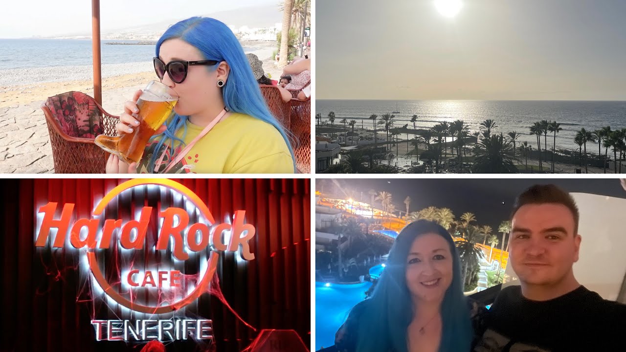 Tenerife Holiday Vlog Part 1 | H10 Conquistador, Hard Rock Cafe Tenerife & Pipo Cafe
