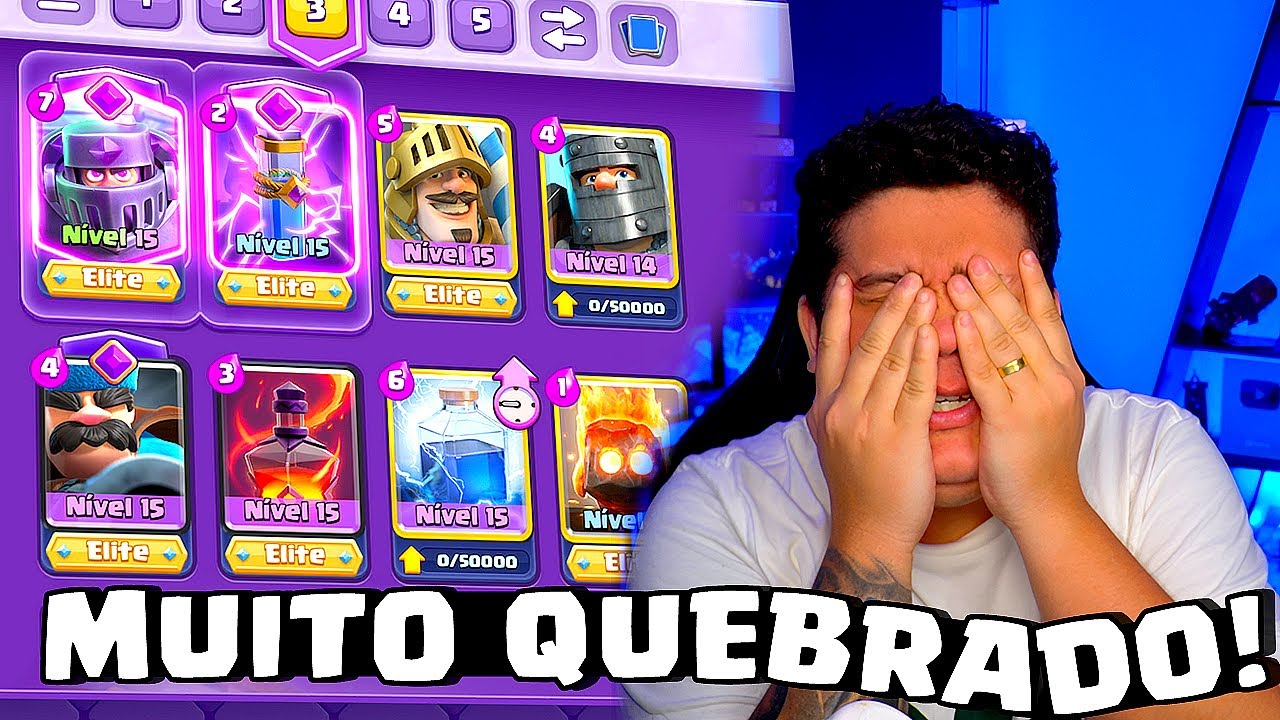 ESSE DECK TA VIRANDO MODA ENTRE OS JOGADORES DE CLASH ROYALE!
