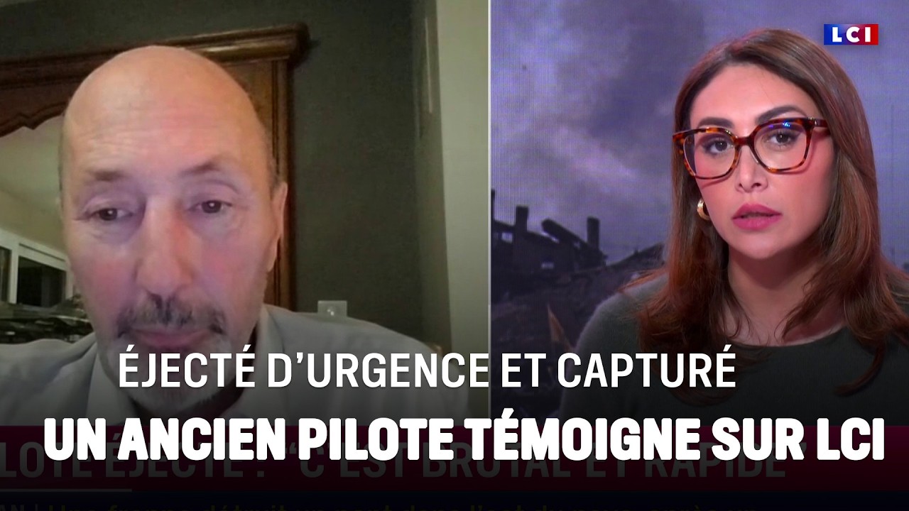 Les confidences d'un ancien pilote, &eacute;ject&eacute; de son avion de chasse｜LCI