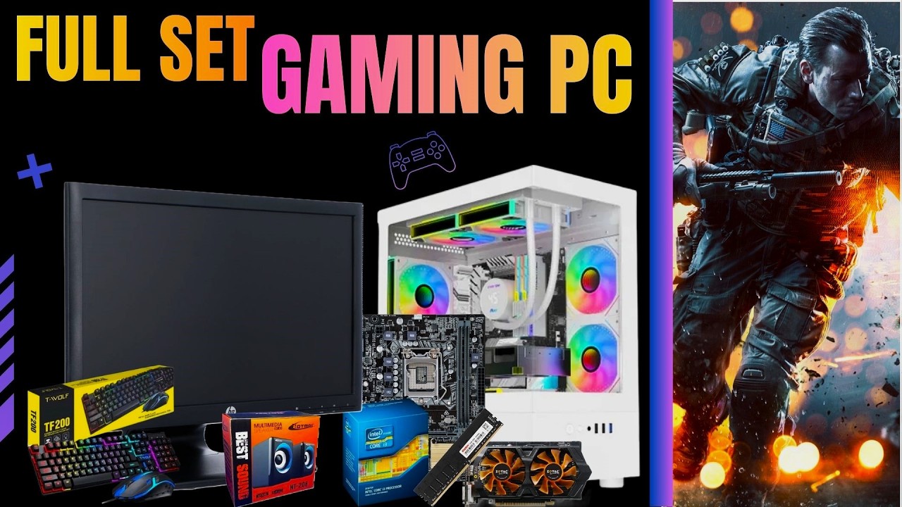 රු.74,000/= කට හදපු සුපිරිම Gaming Full Set PC build එක, | SHEIBA ARCADE
