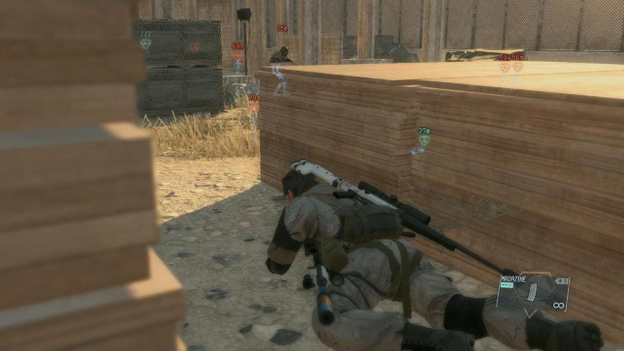 MGSV - Mission 39 | [Total Stealth] Over the Fence (S RANK)