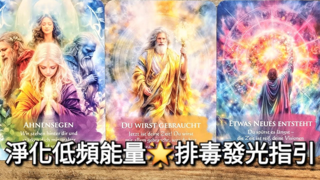 【🍀星光能量室】淨化低頻能量🌟你的發光指引✨️ 🌈｜女巫符文🔮｜✨《 Timeless 》無時限塔羅