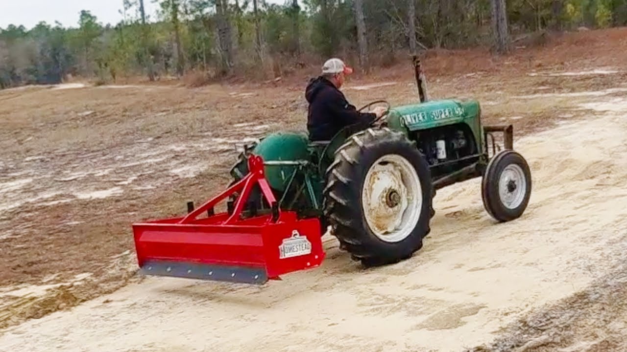 Can An OLD OLIVER Tractor Pull A 7' BOX BLADE?