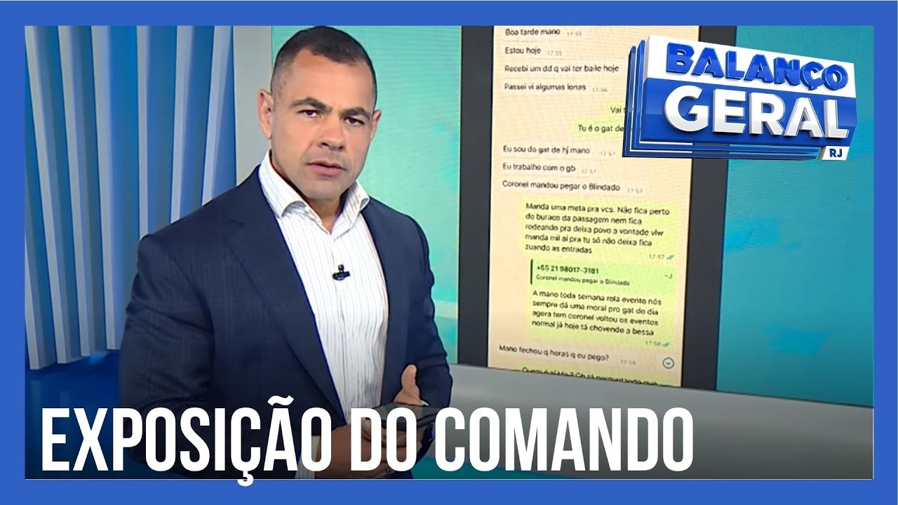CONFIRA OS BASTIDORES DO COMANDO VERMELHO