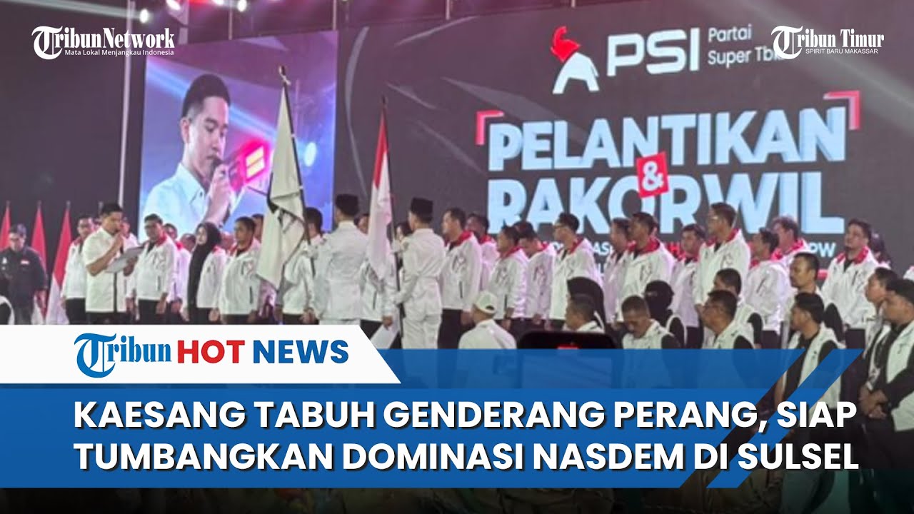 Kaesang Gandeng Tokoh Strategis Sulsel Demi Tumbangkan Dominasi NasDem di Pemilu 2029